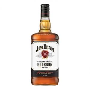 Jim Beam White Label Bourbon Whiskey
