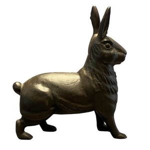 1890’s Cast Iron Standing Rabbit