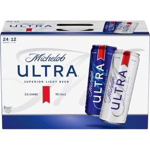 michelob ultra 24pk cans - Gomer's of Kansas