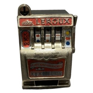Leroux Cordials 1970’s One Arm Bandit Slot Machine