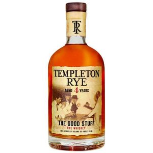 Templeton 4 Year Rye Whiskey